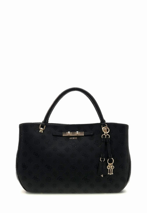Sac a main Guess Carmella Hwpd2225060 BLACK LOGO