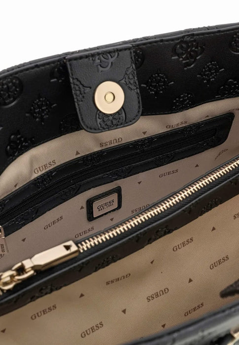 Sac a main Guess Carmella Hwpd2225060 BLACK LOGO