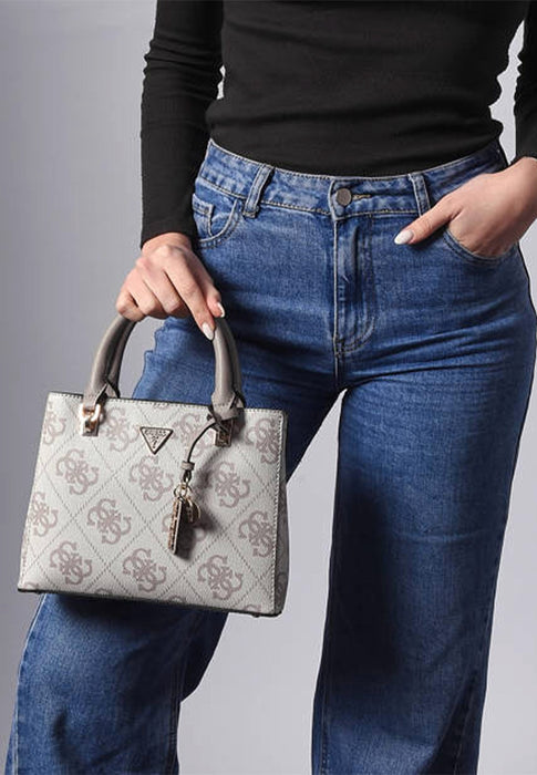 Sac a main Guess Noelle Hwso9672050 DARK TAUPE LOGO