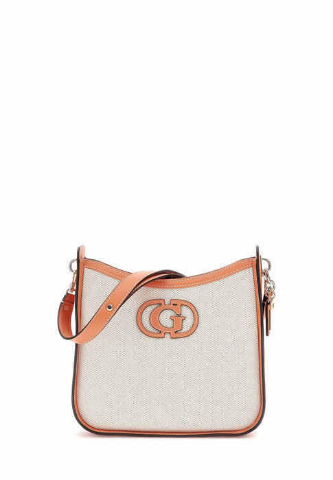 Sac bandouliere Guess Sebina Hwag9524030 NATURAL/ORANGE