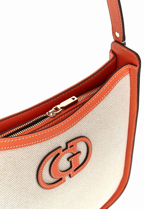 Sac bandouliere Guess Sebina Hwag9524030 NATURAL/ORANGE