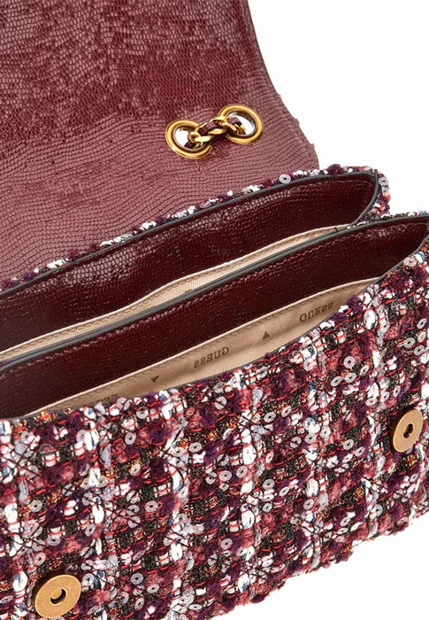 Guess Sac bandouliere Giully Hwct8748200 Burgundy multi BURGUNDY MULTI