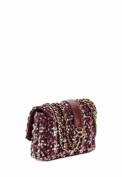 Guess Sac bandouliere Giully Hwct8748740 Burgundy multi BURGUNDY MULTI