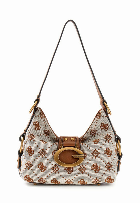 Sac bandouliere Guess Camden Hwjb9308720 COGNAC LOGO
