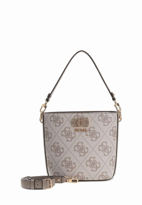 Sac bandouliere Guess Karnilla Hwos9901010 DARK TAUPE LOGO