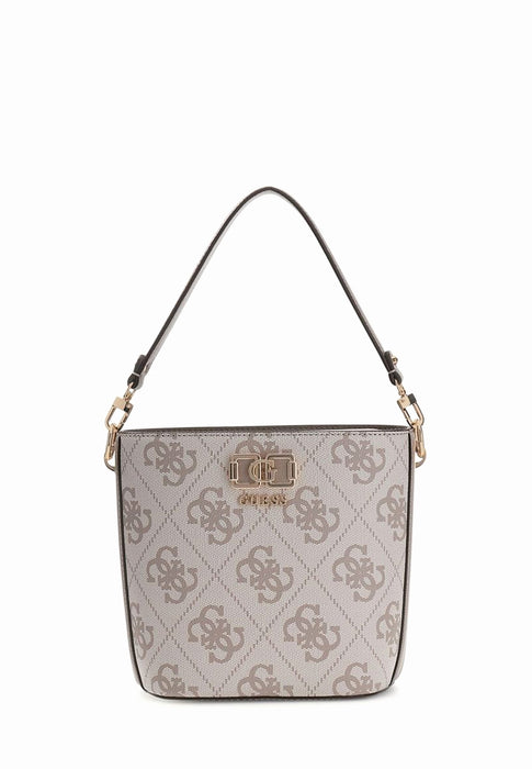 Sac Guess Karnilla Dark taupe logo DARK TAUPE LOGO