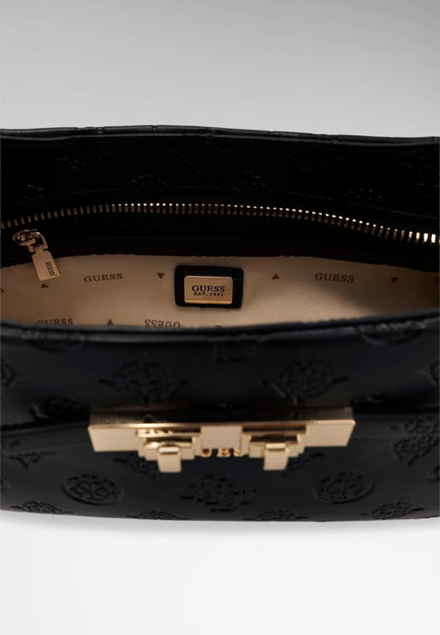 Sac bandouliere Guess Carmella Hwpd2225030 BLACK LOGO