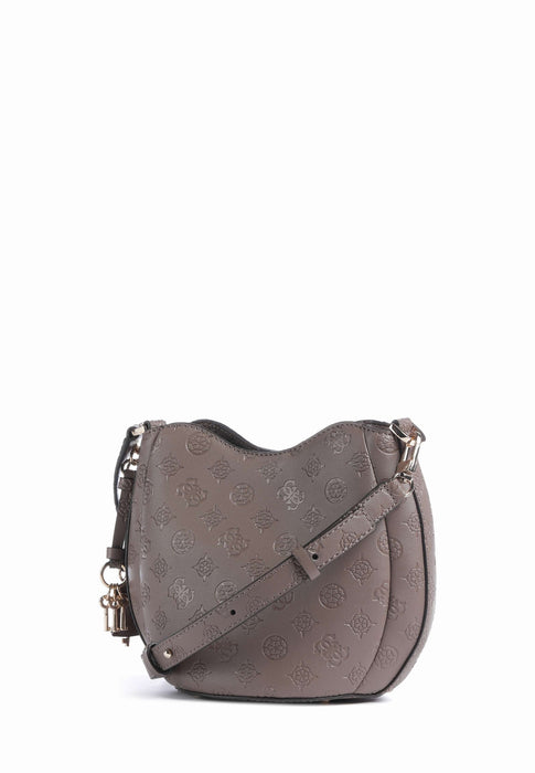 Sac bandouliere Guess Carmella Hwpd2225030 TAUPE LOGO