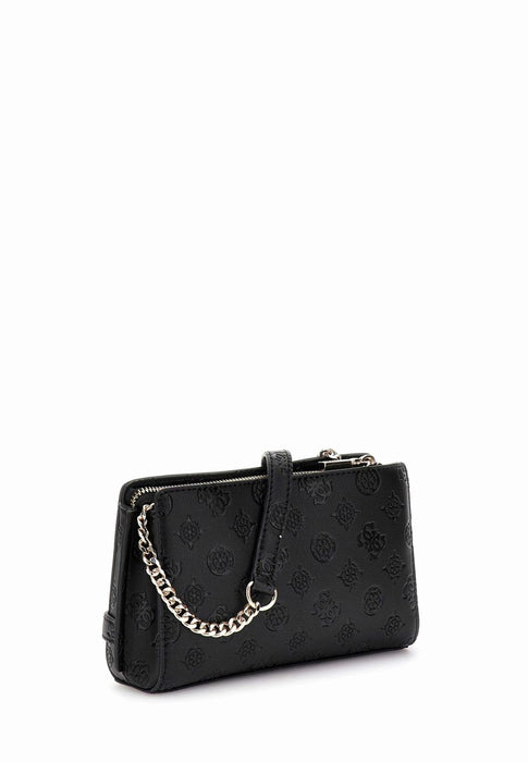 Guess Sac bandouliere Zarela Hwpd9630720 Black logo BLACK LOGO