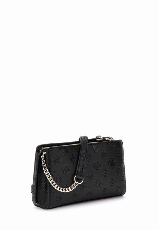 Guess Sac bandouliere Zarela Hwpd9630720 Black logo BLACK LOGO