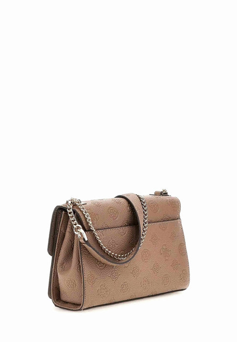 Sac Guess Cresidia Hwpd9888210 DARK TAUPE LOGO