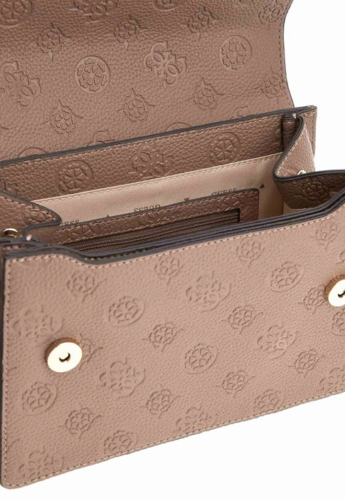 Sac Guess Cresidia Hwpd9888210 DARK TAUPE LOGO
