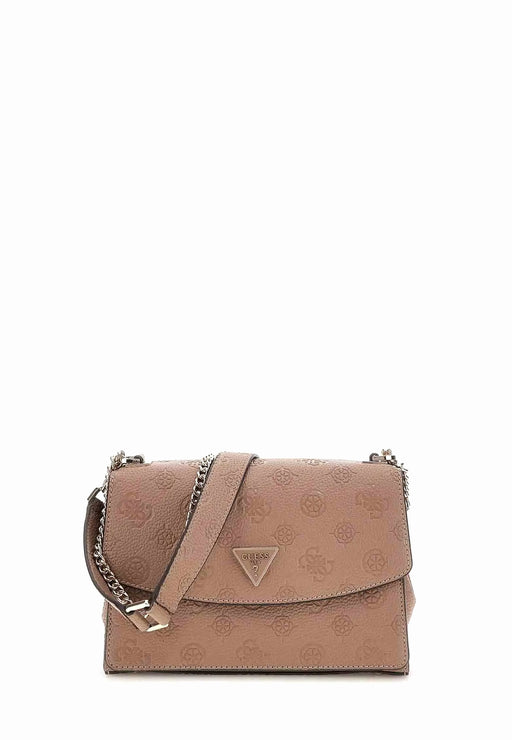 Sac Guess Cresidia Dark taupe logo DARK TAUPE LOGO