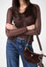 Sac bandouliere Guess Katie Hwwg2253180 ESPRESSO