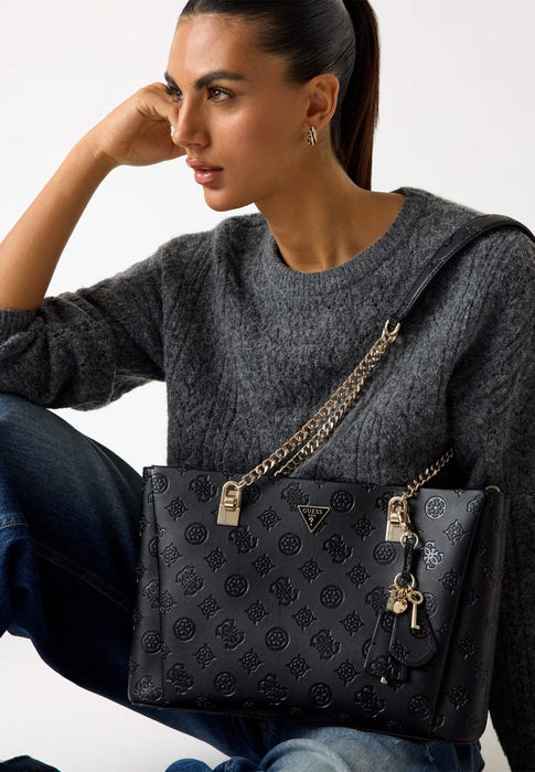 Sac Guess Tisha Black logo BLACK LOGO