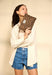 Pochette Hindbag Ema Hb ema LEOPARD CANNELLE