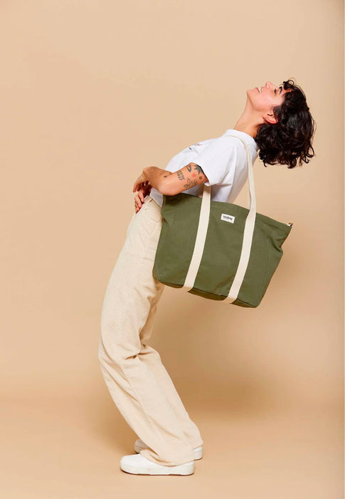 Hindbag Sac cabas Cesar Olive OLIVE