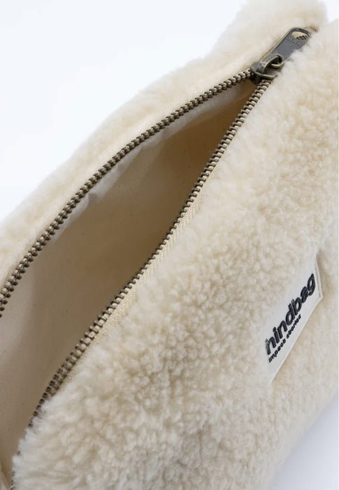 Hindbag Trousse de toilette Leon Teddy beige TEDDY BEIGE