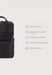 Kapten & son Sac a dos Bergen pro Bergen s ksd0019 Black BLACK