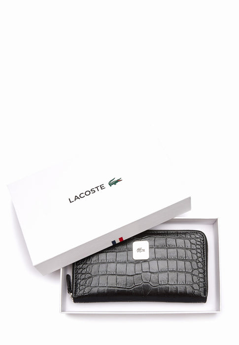 Petite maroquinerie Lacoste Amelia seasonal 000 black 000 BLACK