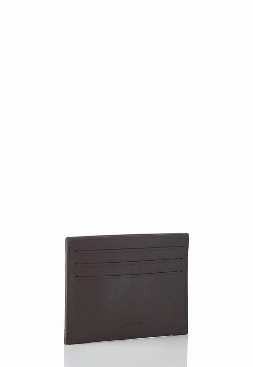 Lacoste Porte carte Fitzgerald Nh1346fg 028 DARK BROWN