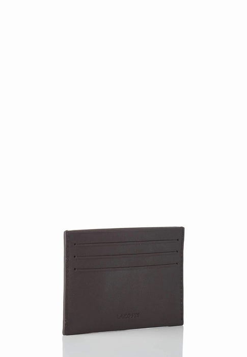 Porte cartes Lacoste Fitzgerald Nh1346fg 028 DARK BROWN