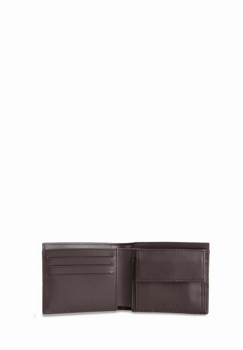 Porte feuille it Lacoste Fg Nh1112fg 028 DARK BROWN