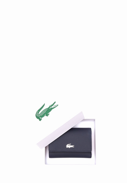 Porte feuille Lacoste Anna Nf4190aa B50 PEACOAT SALSA