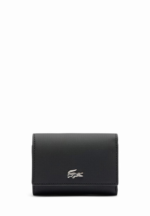 Porte feuille Lacoste Anna Nf4190aa M66 NOIR FARINE
