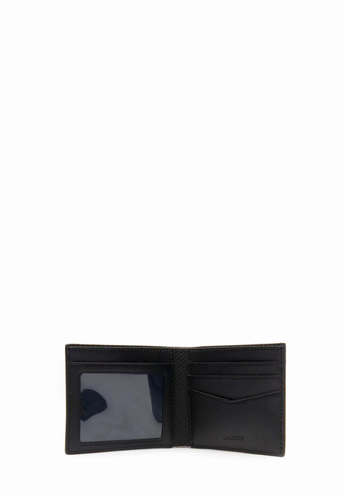 Lacoste Porte feuille Chantaco Nh2824ce 000 black 000 BLACK