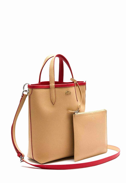 Sac bandouliere Lacoste Anna Nf2991aa H75 ROUGE VIENNOIS