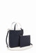 Sac bandouliere Lacoste Anna Nf2991aa L44 FARINE BLEU