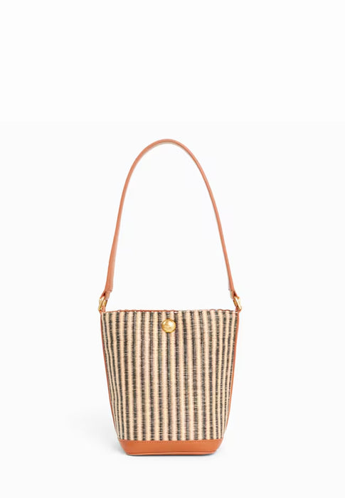 Sac bandouliere Lacoste Tennis bliss Nf5246pb T46 NAT NOIR TAN