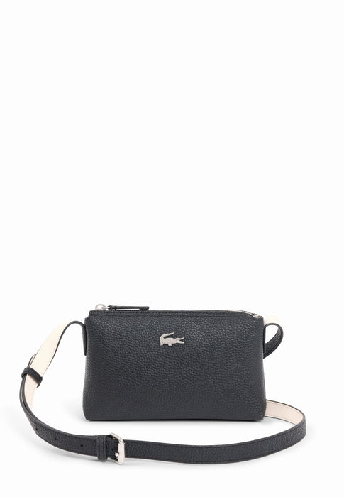 Sac bandouliere Lacoste Anna Nf5496aa M66 NOIR FARINE
