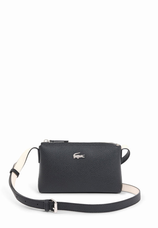 Sac bandouliere Lacoste Anna Nf5496aa M66 NOIR FARINE