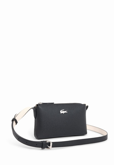 Sac bandouliere Lacoste Anna Nf5496aa M66 NOIR FARINE