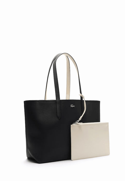 Lacoste Sac cabas Anna Nf2142aa M66 noir farine M66 NOIR FARINE