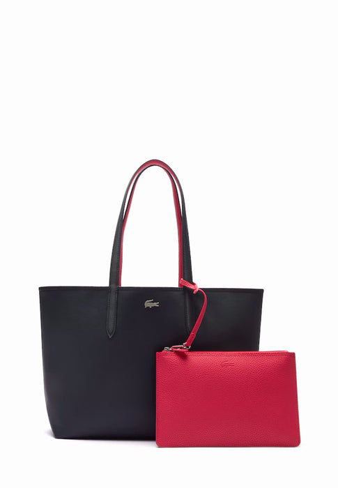 Sac cabas Lacoste Anna Nf2142aa Q19 ABIMES PETUNIA