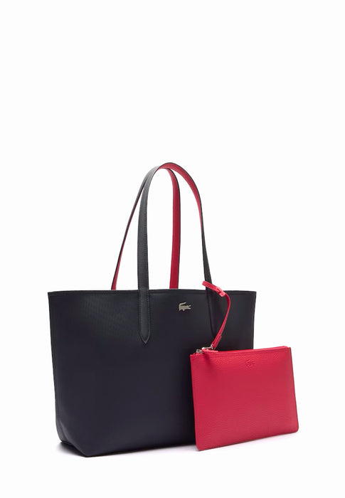 Sac cabas Lacoste Anna Nf2142aa Q19 ABIMES PETUNIA