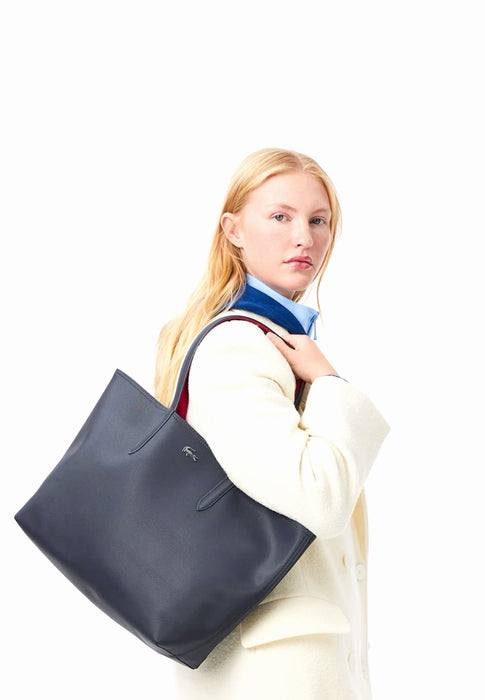 Sac cabas Lacoste Anna Nf2142aa Q19 ABIMES PETUNIA