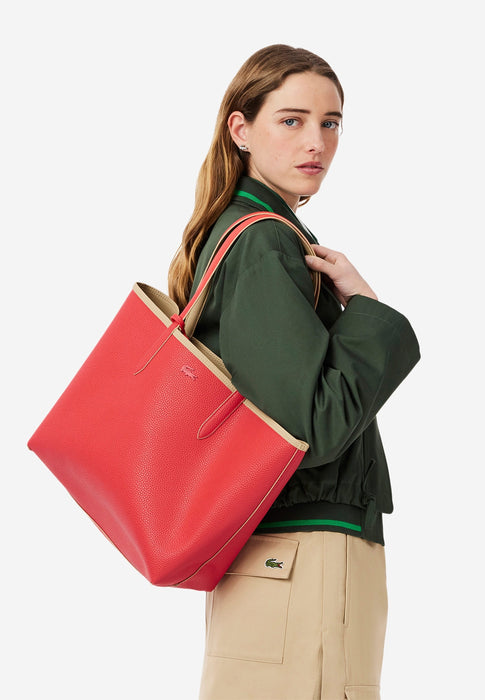 Sac cabas Lacoste Anna Nf2142aa Q61 VIENNOIS GRENAT