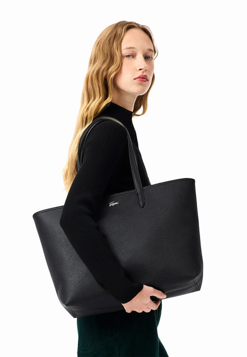 Sac cabas Lacoste Anna Nf4823aa A91 BLACK WARM