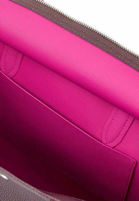 Sac cabas Lacoste Anna Nf4823aa T85 OXALIS RUBINE