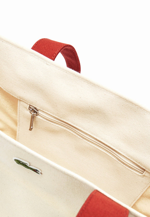 Sac cabas Lacoste Roland garros Nf4943rg Q76 NATUREL