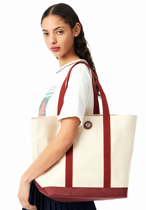 Sac cabas Lacoste Roland garros Nf4943rg Q76 NATUREL