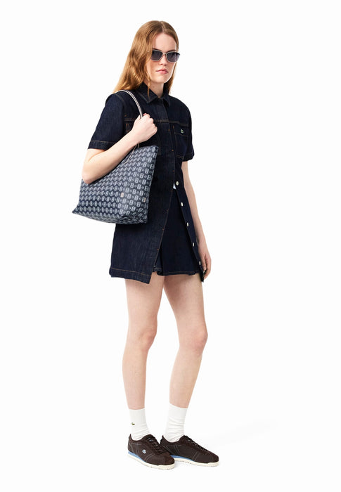 Sac cabas Lacoste L.12.12 concept seasonal Nf5503sj T91 MARINE SOMBRE