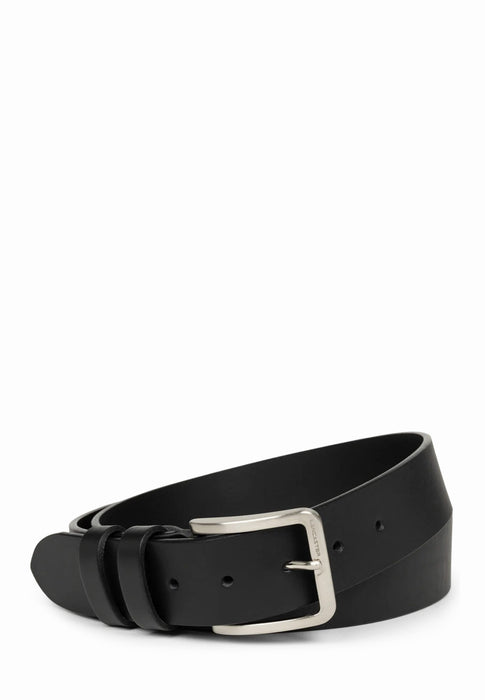 Ceinture Lancaster Ceinture vegetal homm 601-12 NOIR