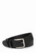 Ceinture Lancaster Ceinture vegetal homm 601-12 NOIR