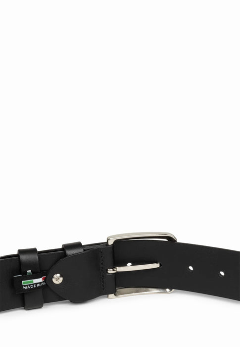 Ceinture Lancaster Ceinture vegetal homm 601-12 NOIR