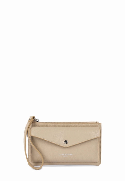 Petite maroquinerie Lancaster Maya double kba Beigefonce BEIGEFONCE